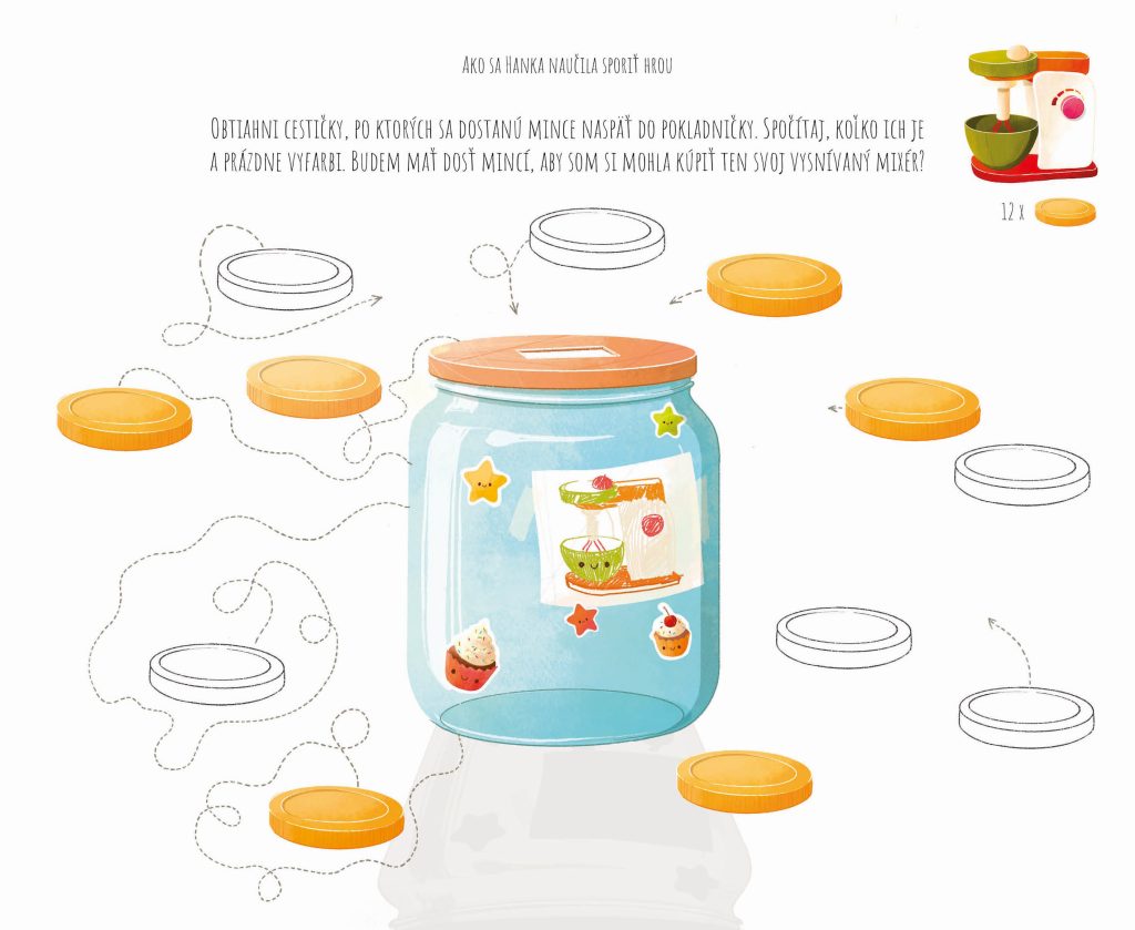 Ako sa Hanka naučila sporiť hrou - Projekt Bystre Dieta